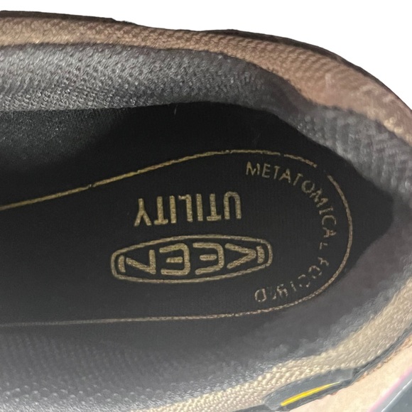 KEEN Men’s ATLANTA COOL ESD Steel Toe Size 13 Brown - Picture 11 of 12